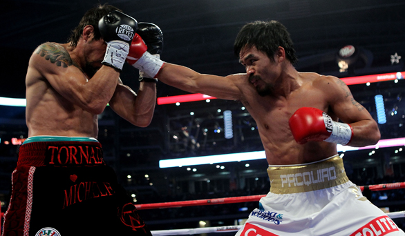 Pacquiao továbbra is a boxvilág csúcsán
